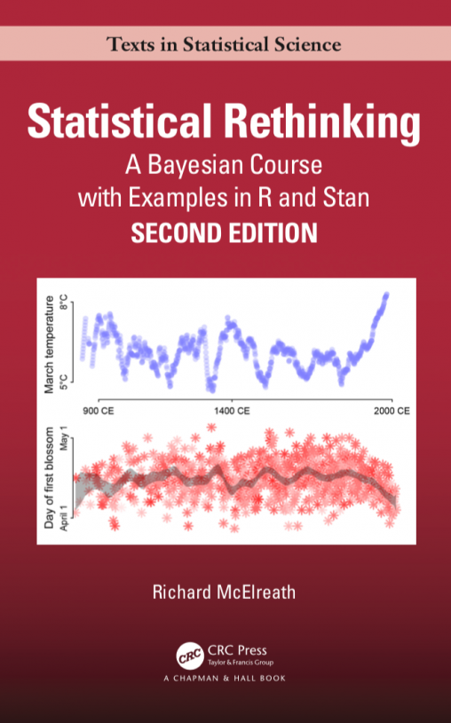 Statistical Rethinking, A Bayesian Course with Examples in R and Stan